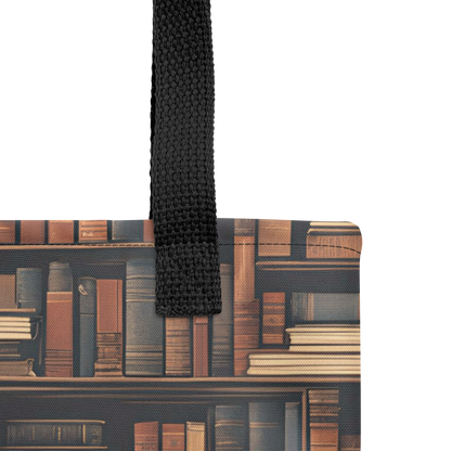 Bookshelf Pattern Tote bag