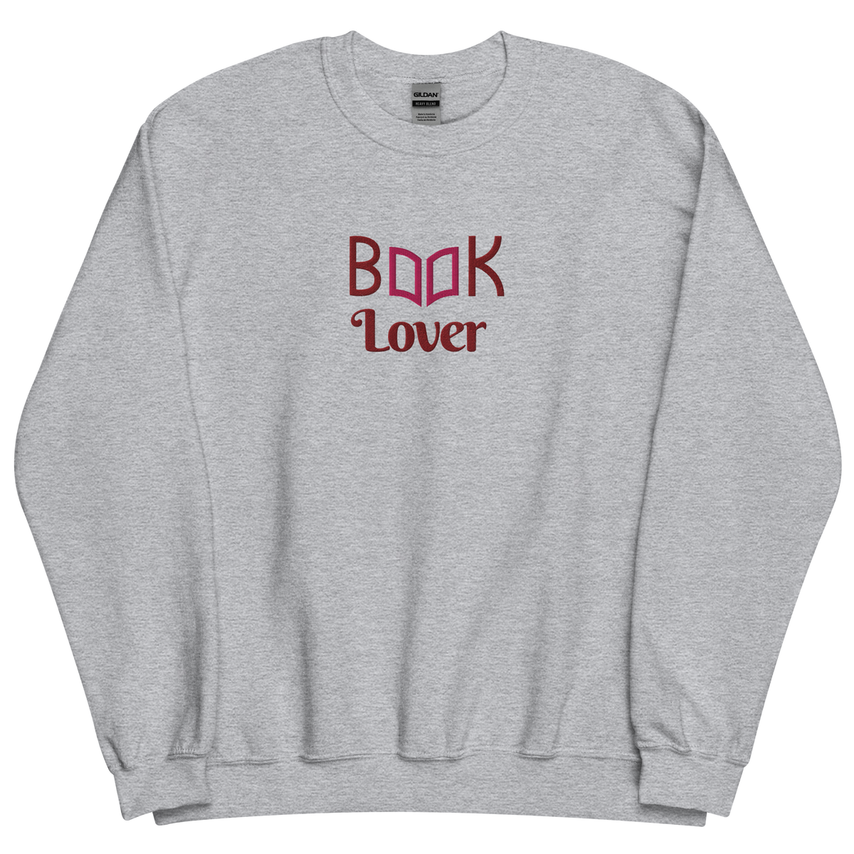 Book Lover Embroidered Sweatshirt – The BookSphere